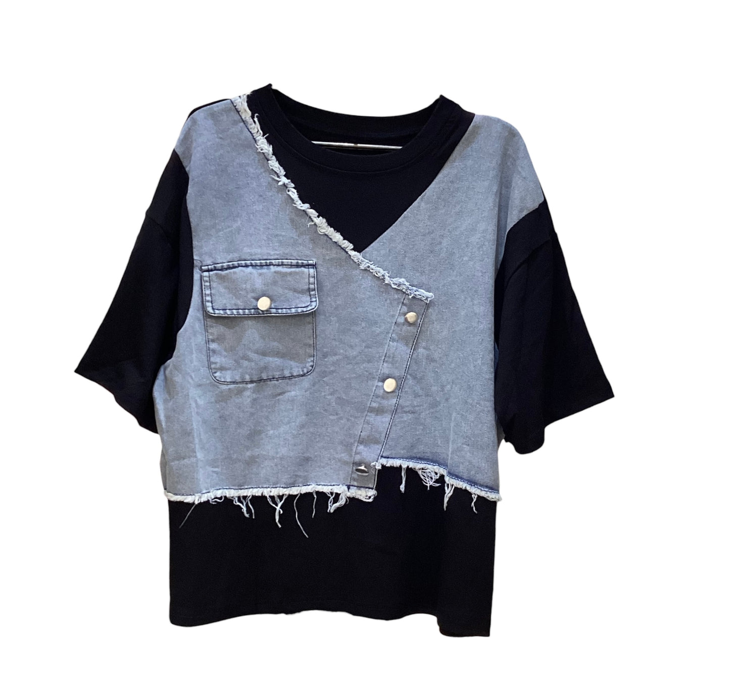 ◎【再々入荷】デニムドッキングボタンPO