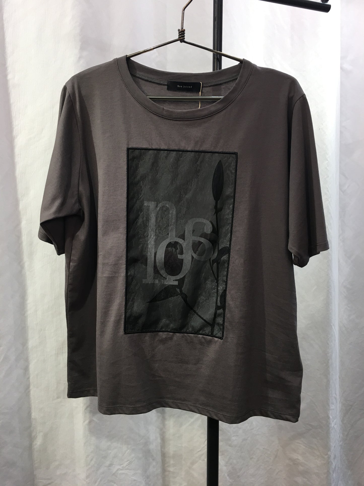☆boujeloud フラワーロゴプリントT