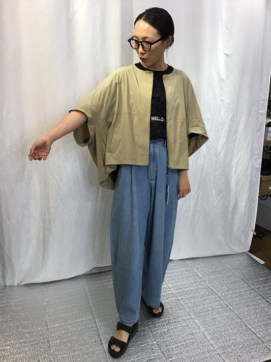 ☆sale qtumeノーカラーブルゾン