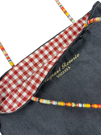 adia マルチカラーショルダー　リバーシブルBAG