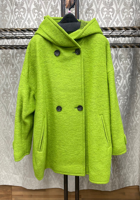 C'EST MOIスライバーニットコート