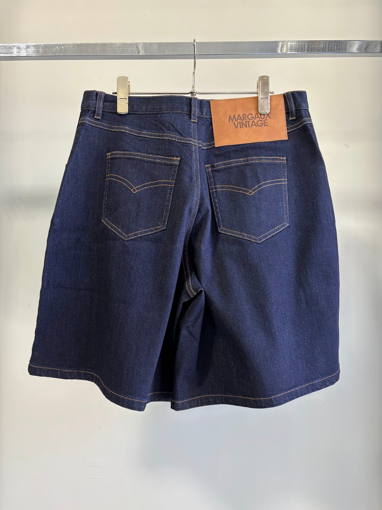 MARGAUX VINTAGE デニムハーフパンツ