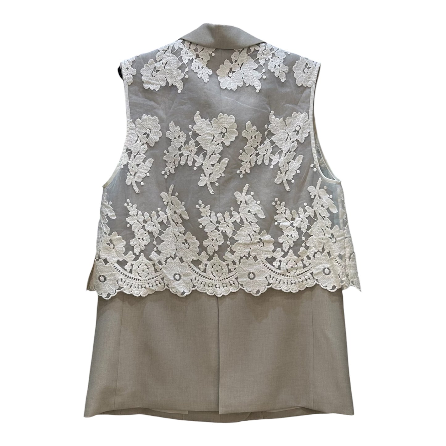 ◎Eimee Law レースレイヤードWボタンジレ