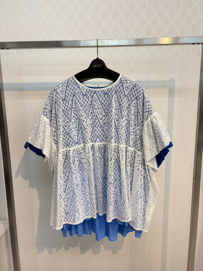EGLANTINE レースカットソー