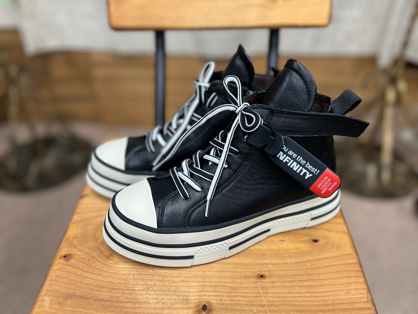 O'HOVE DE MUSEE ハイカットスニーカー