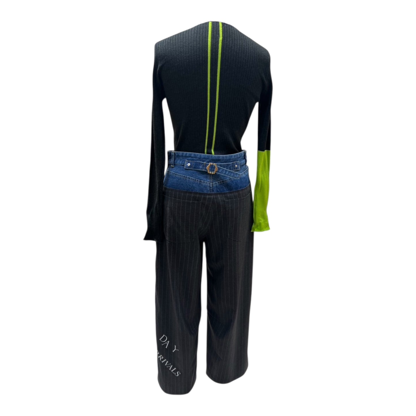 ◎Eimee Lawデニム切替サイドZIPパンツ