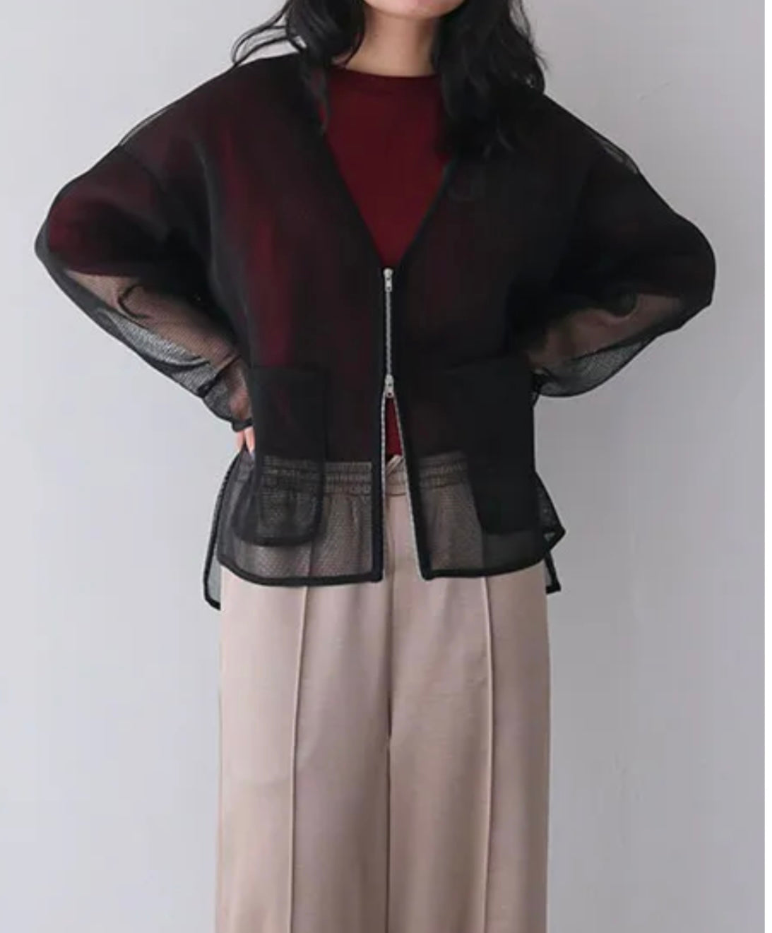 vingtrois メッシュカーデ