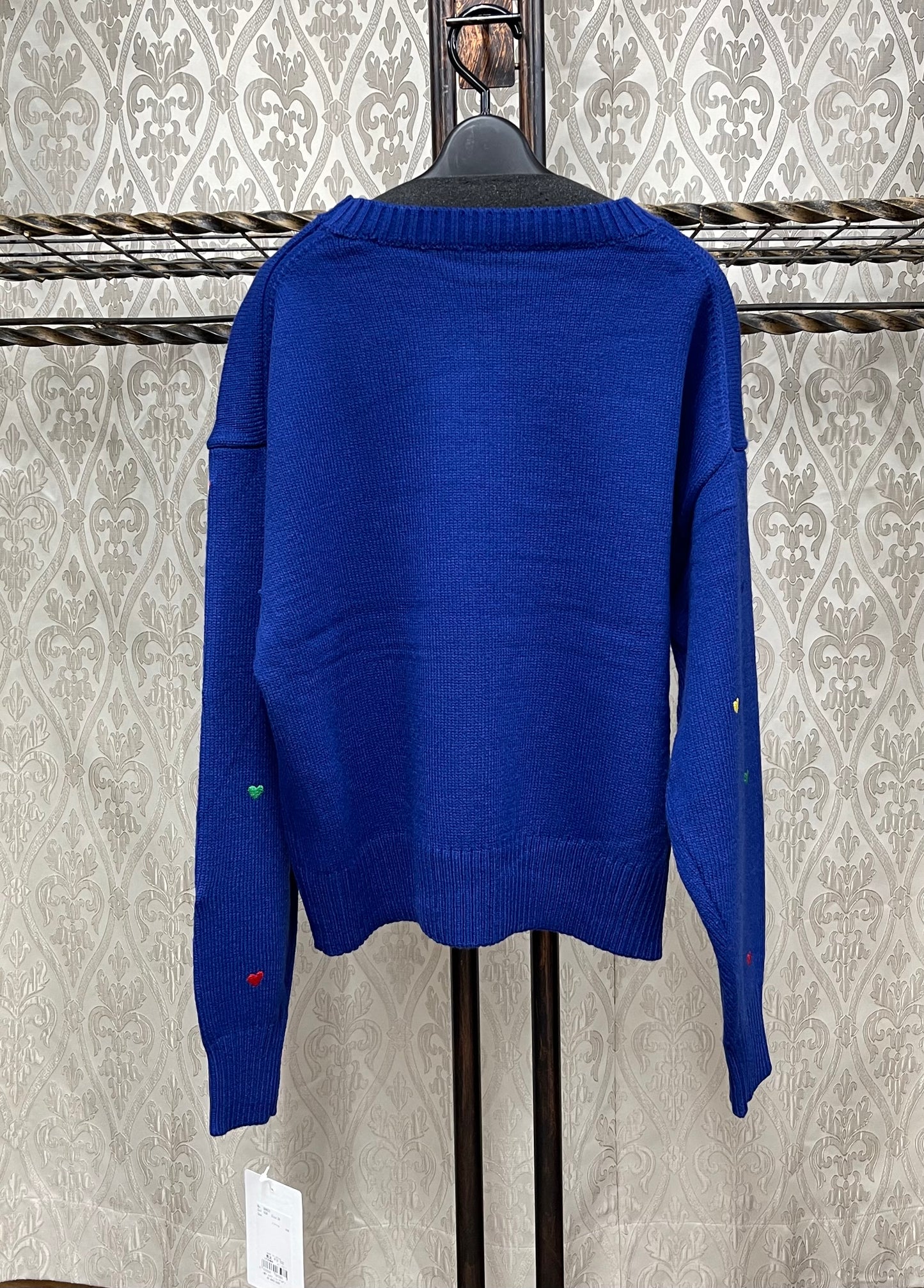 DOS DIOSASハート刺繍カラフルニット