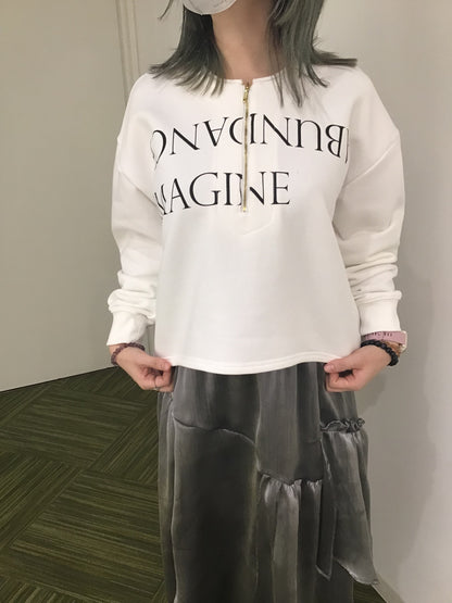 ◎Eimee LawテキサスPTハーフZIPトップス