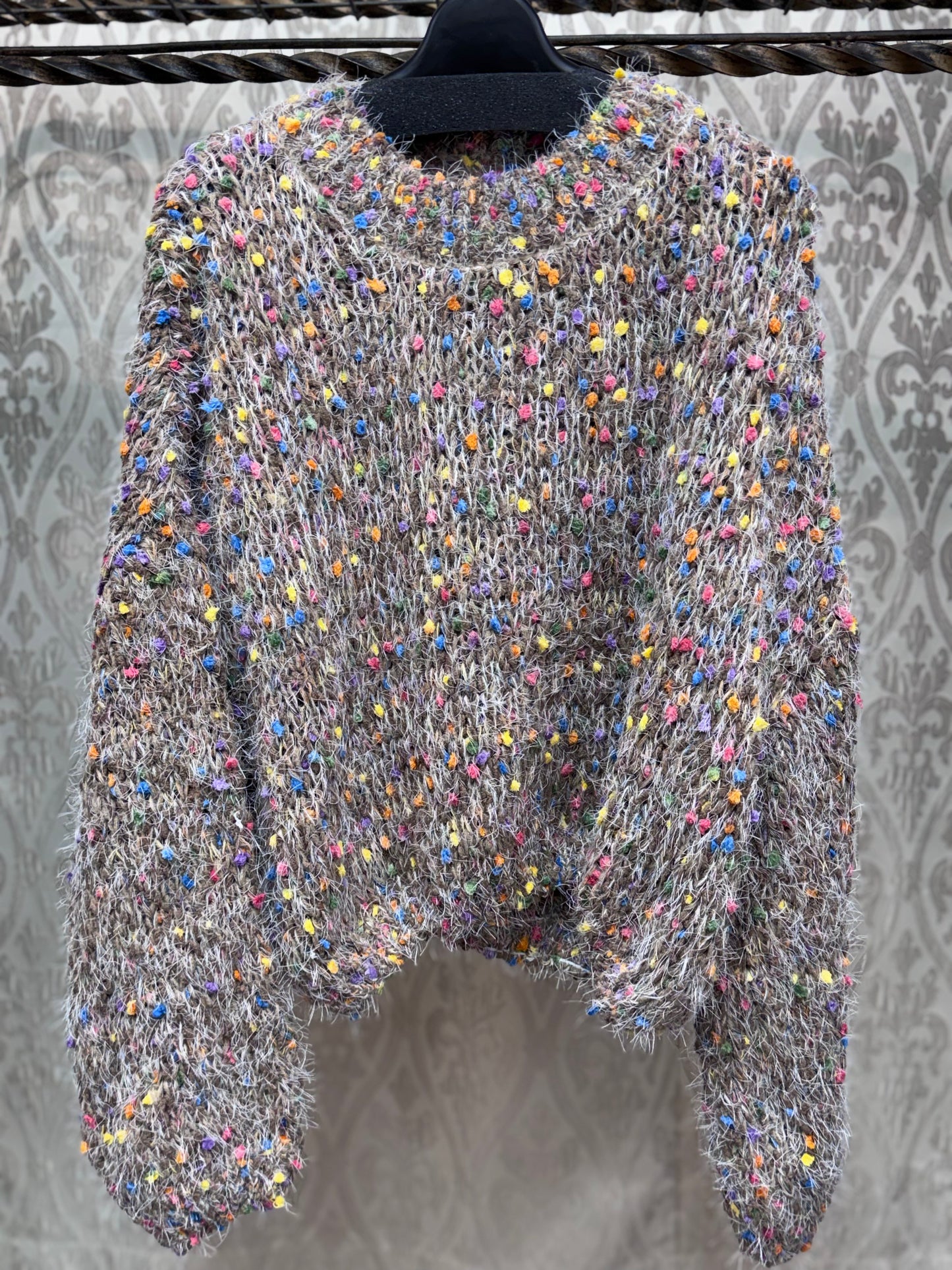 カラースラブPOニット