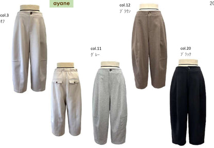 【予約商品】ayane ニードルパンチバレルレッグPT