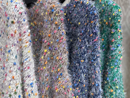 カラースラブPOニット