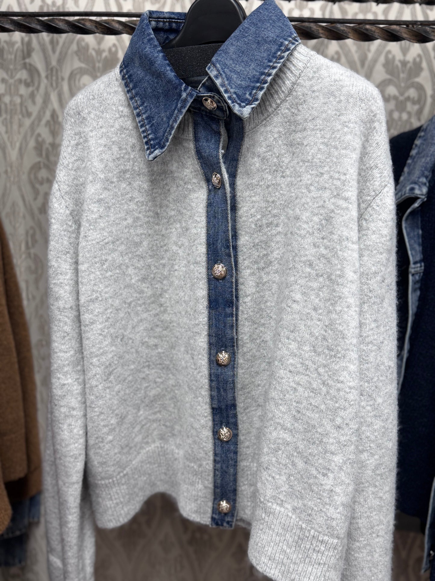 デニムドッキングニットJK