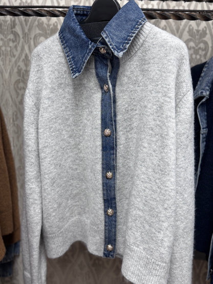 デニムドッキングニットJK