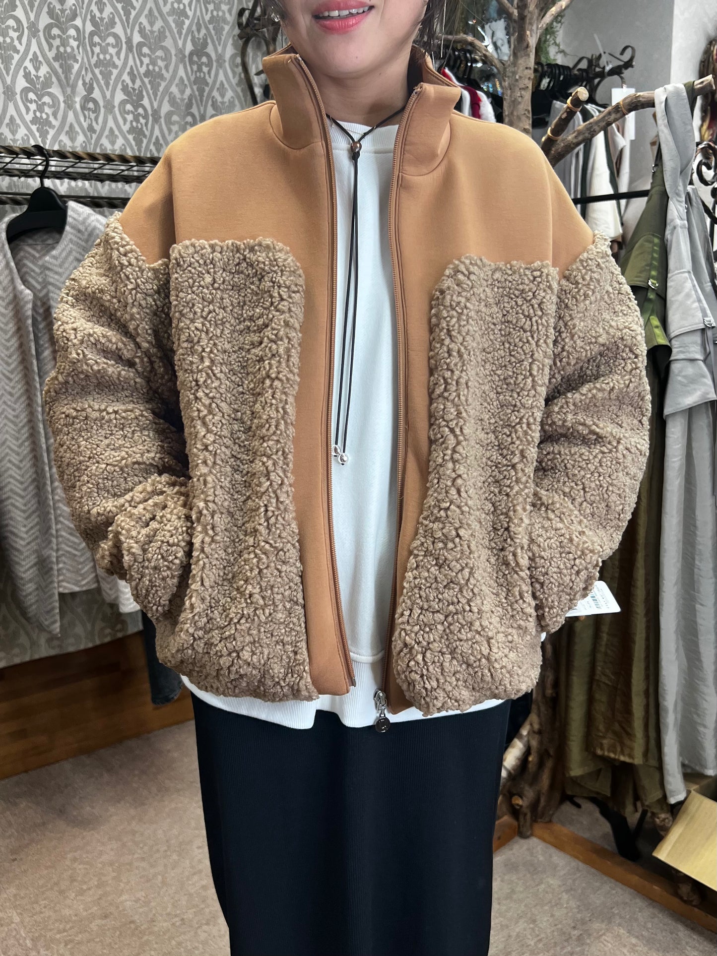 ボア切替ダンボールジャケット