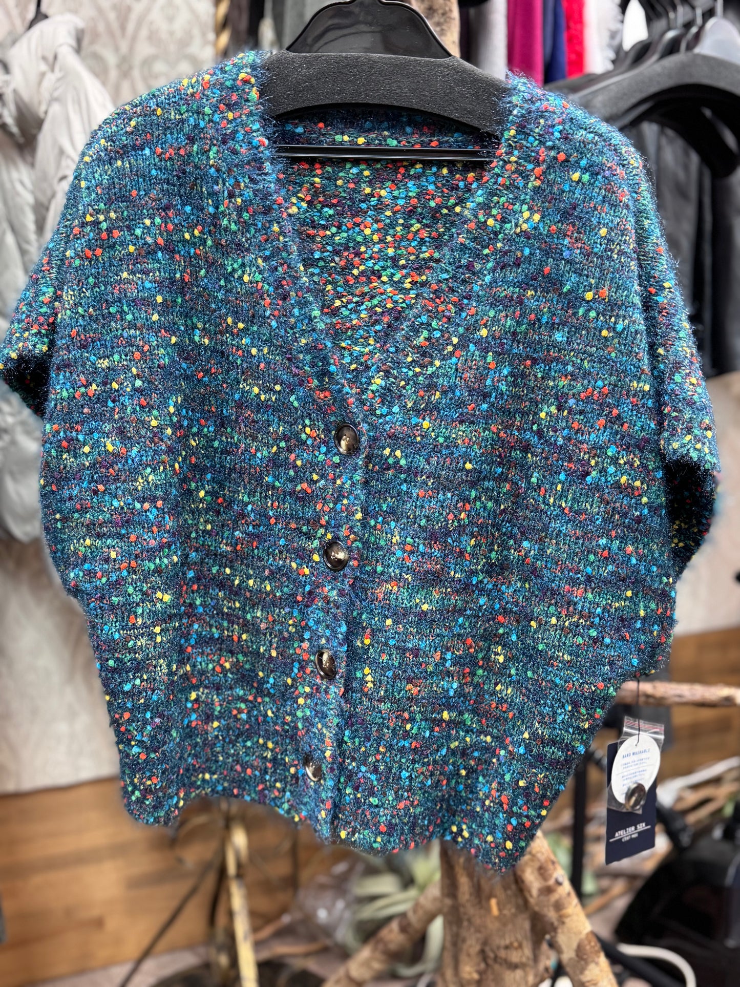 ATELIER SIX カラーネップVベスト