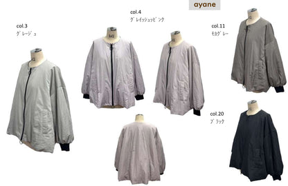 【予約商品11月末〜12月初】ayane 中綿フレアコート
