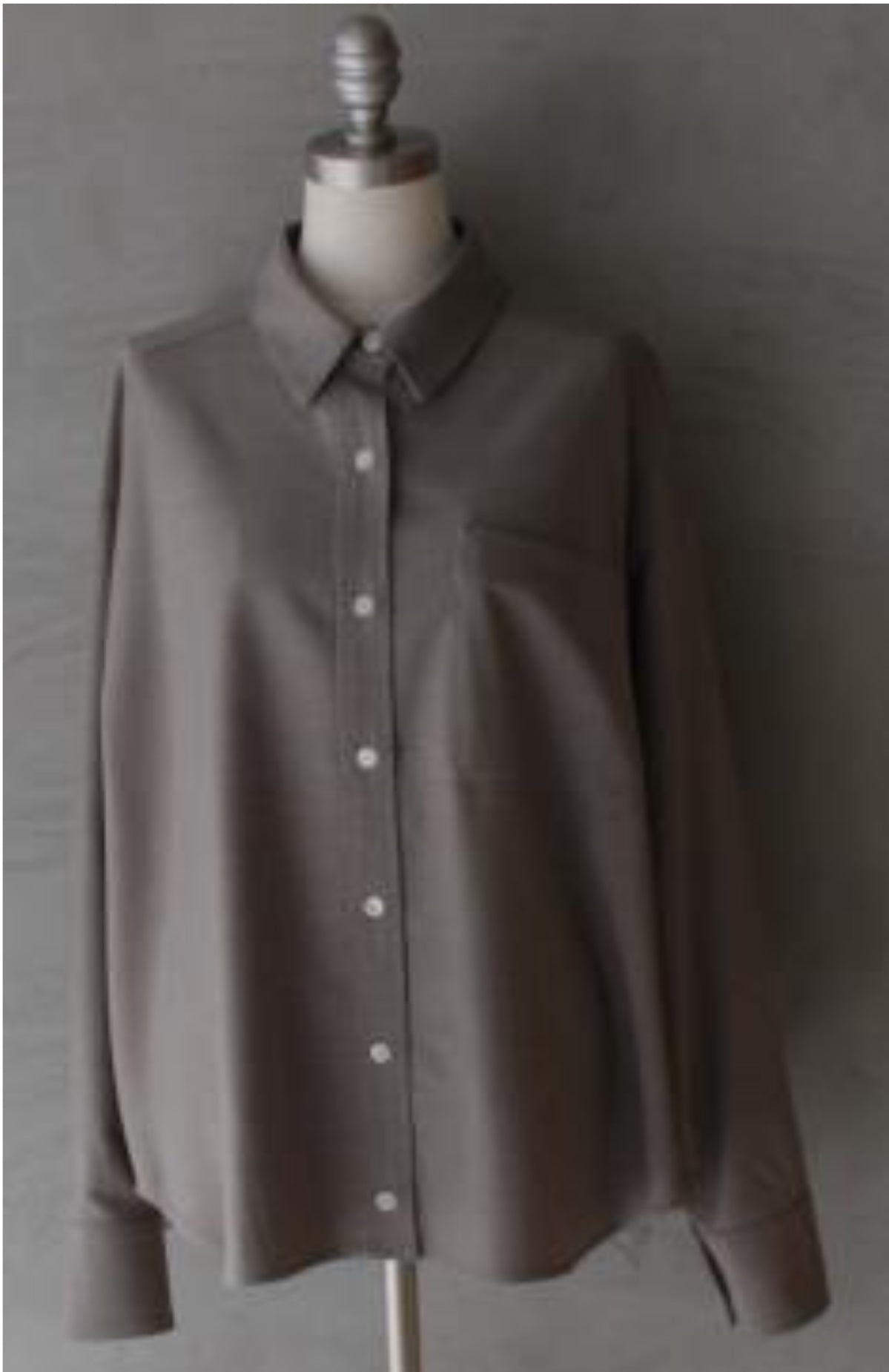 MARIED'OR ウール混上質シャツ