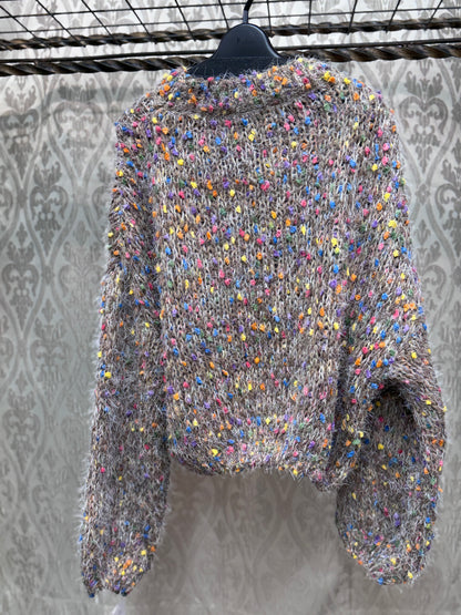 カラースラブPOニット