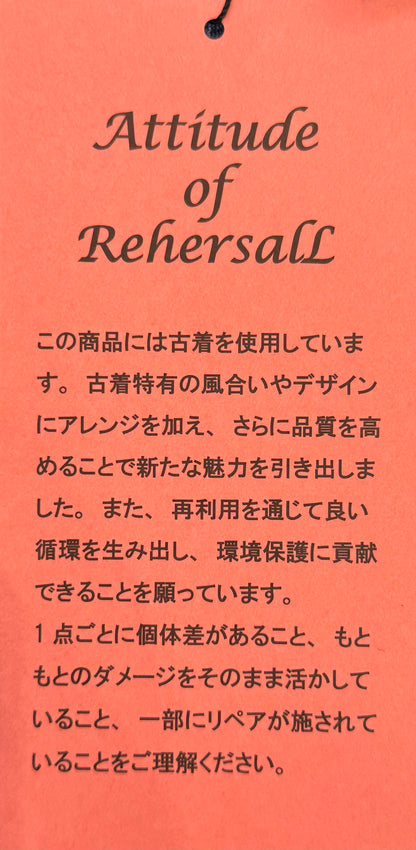 REHERSALL リメイクデニムパンツ