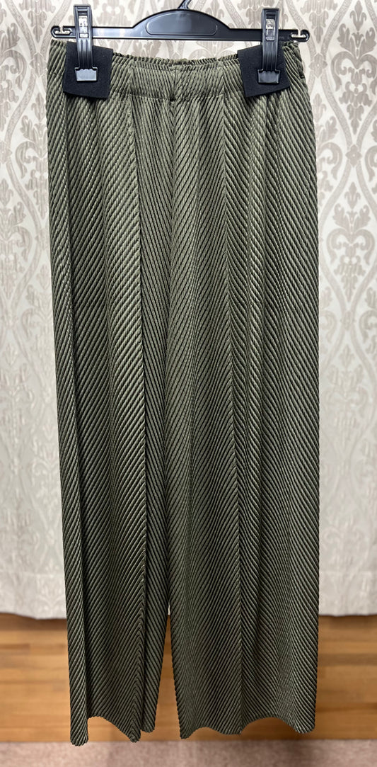 DOLLUPOOPS ヘリンボーンプリーツストレートPT