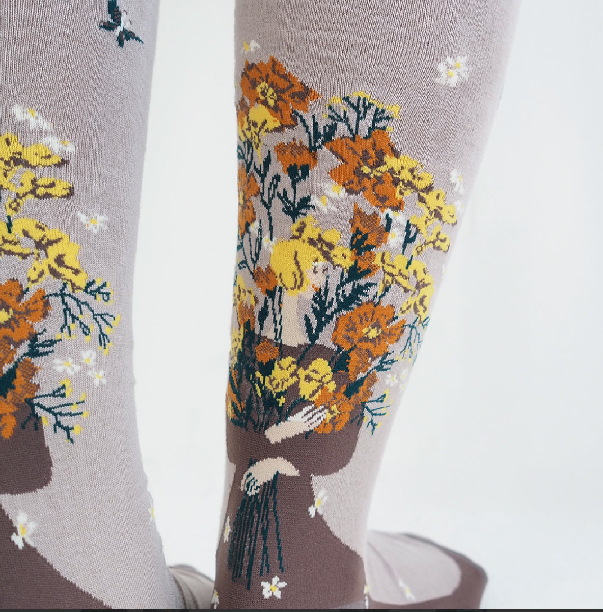 andètte25AW 10月中頃　ハイゲージハイソックス