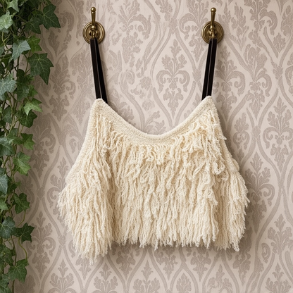 Dignite collier ループニットビスチェ