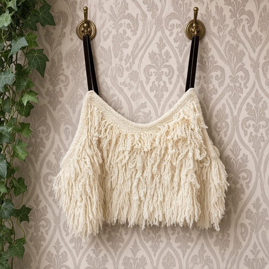 Dignite collier ループニットビスチェ