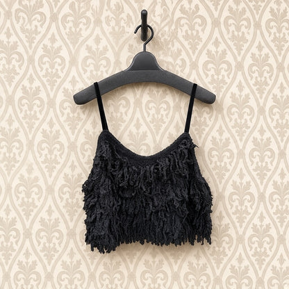 Dignite collier ループニットビスチェ