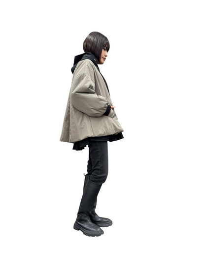 【予約商品11月末〜12月初】ayane 中綿フレアコート