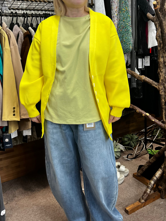 リブ切替ボリュームスリーブガーデ