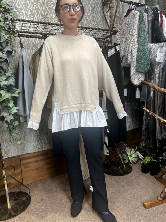 ドッキングニットトップス