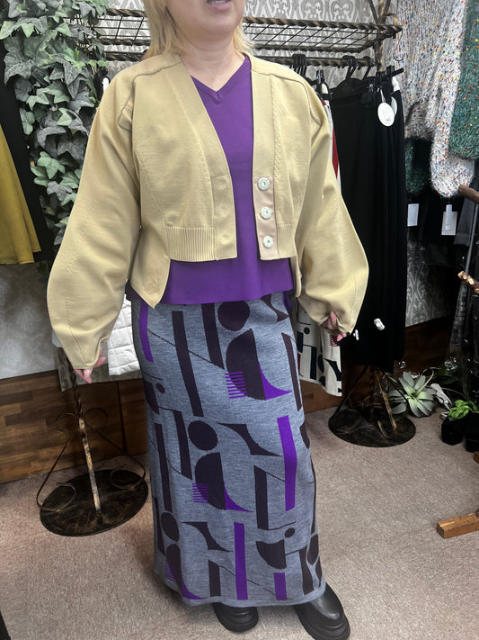 袖ボリュームイレヘムショートガーデ