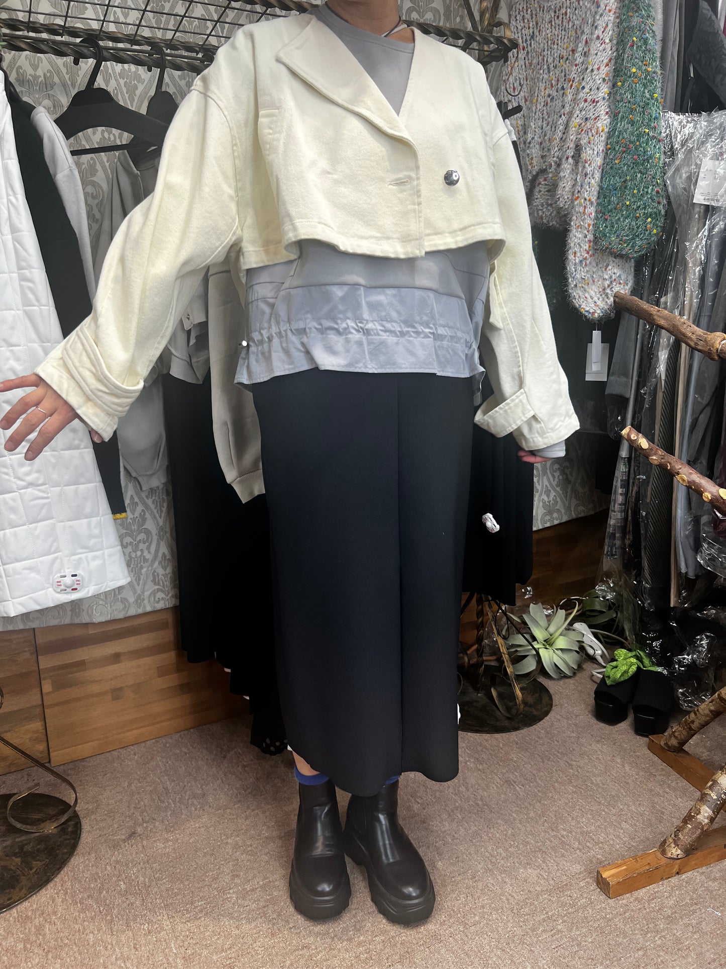 ライダースショートジャケット