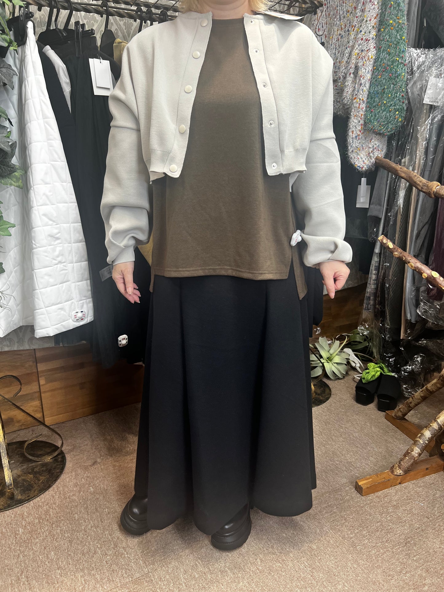 ボリューム袖ショートガーデ