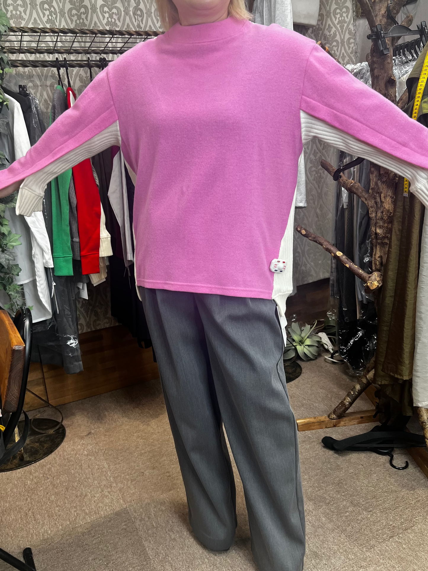 前後切替トップス