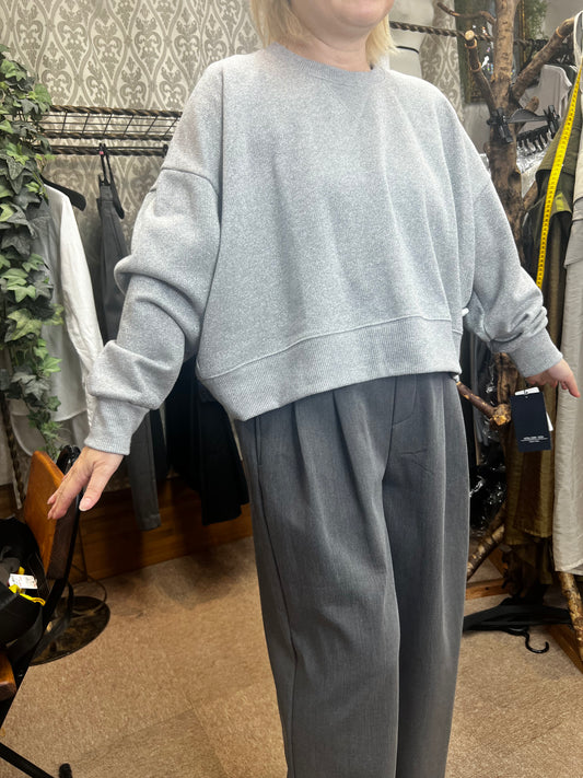 ラメスウェット