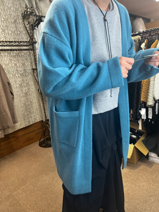 ウールニットカーディガン