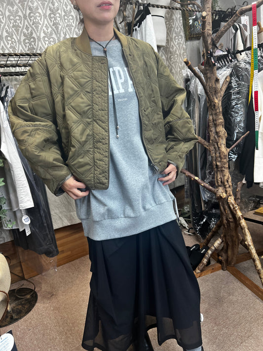 スクウェアキルトジャケット