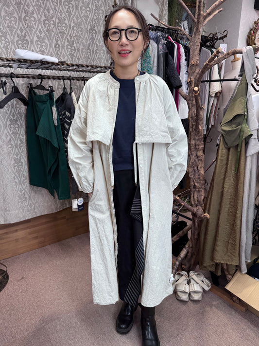 トレンチディテールはおりコート