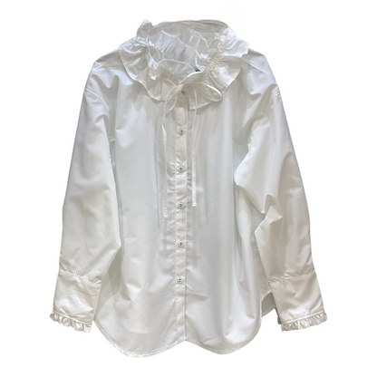 ◎ラッフルフリルカラーシャツ