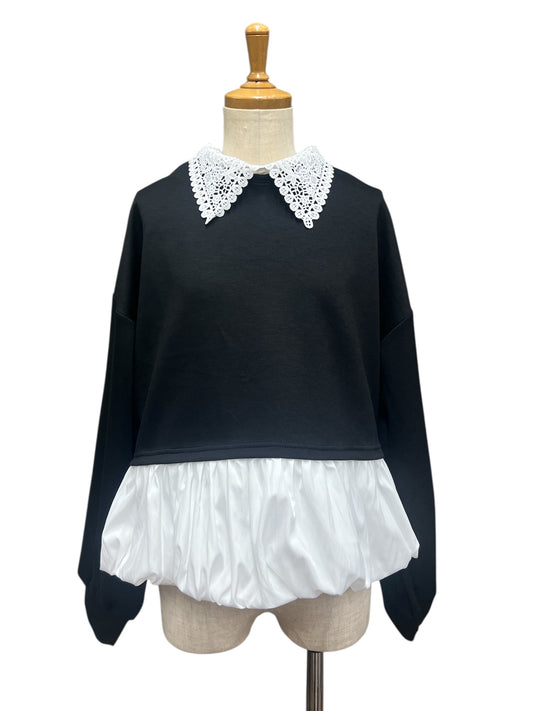 ◎襟付きドッキングペプラムPO