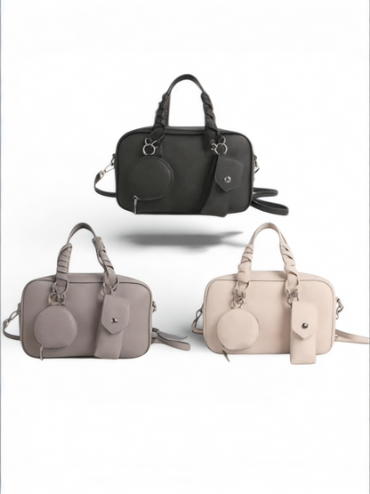 2ケース付き　ボストンバッグ