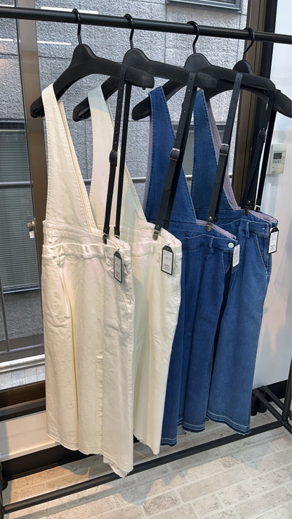【追加しました】Mia ワンショルデニムスカート