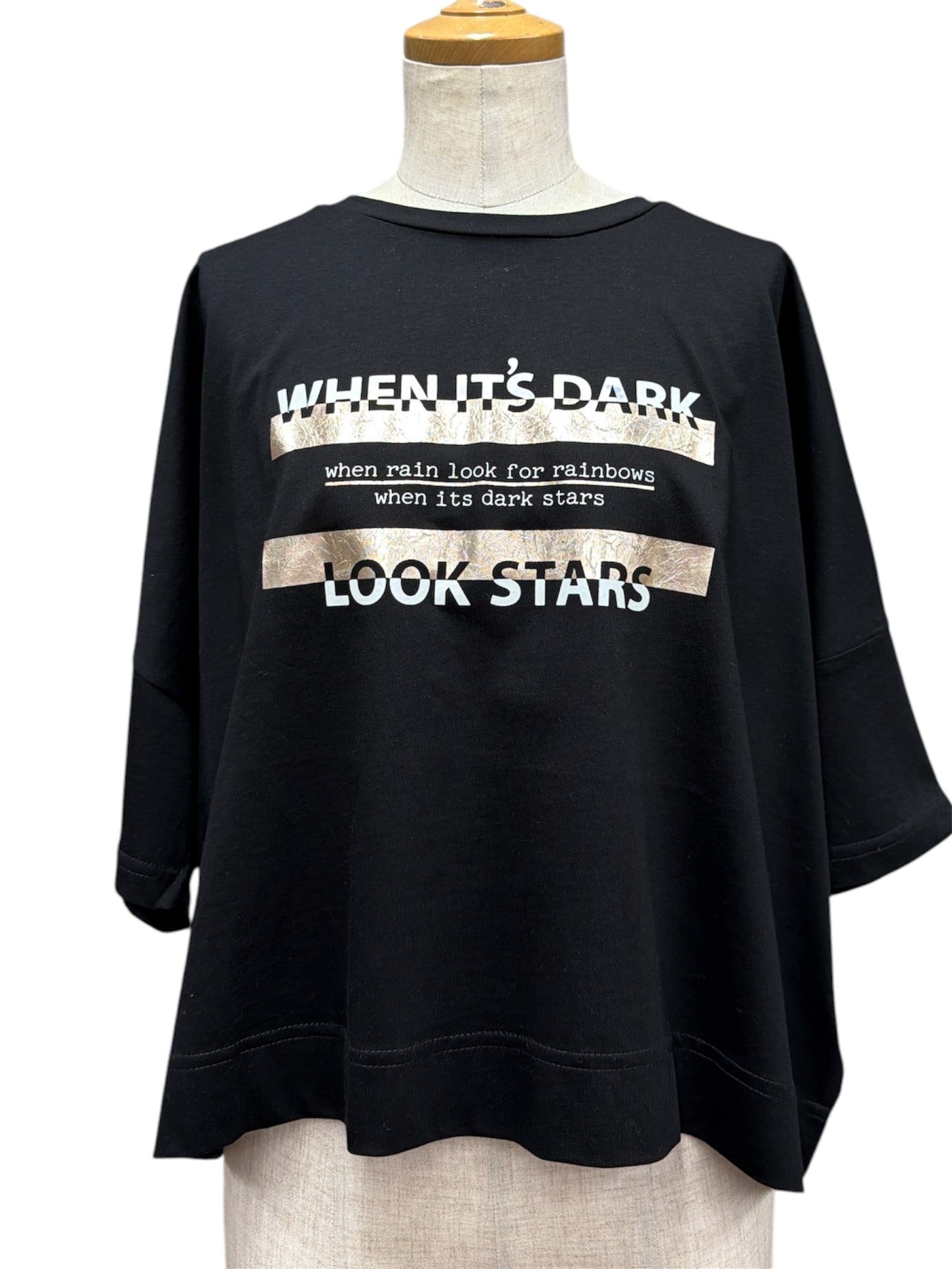 Vingtoris ドライタッチコットン箔ノックアウトT