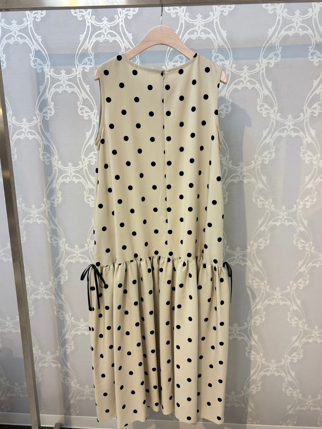 Anna Nicola フロッキードットワンピース