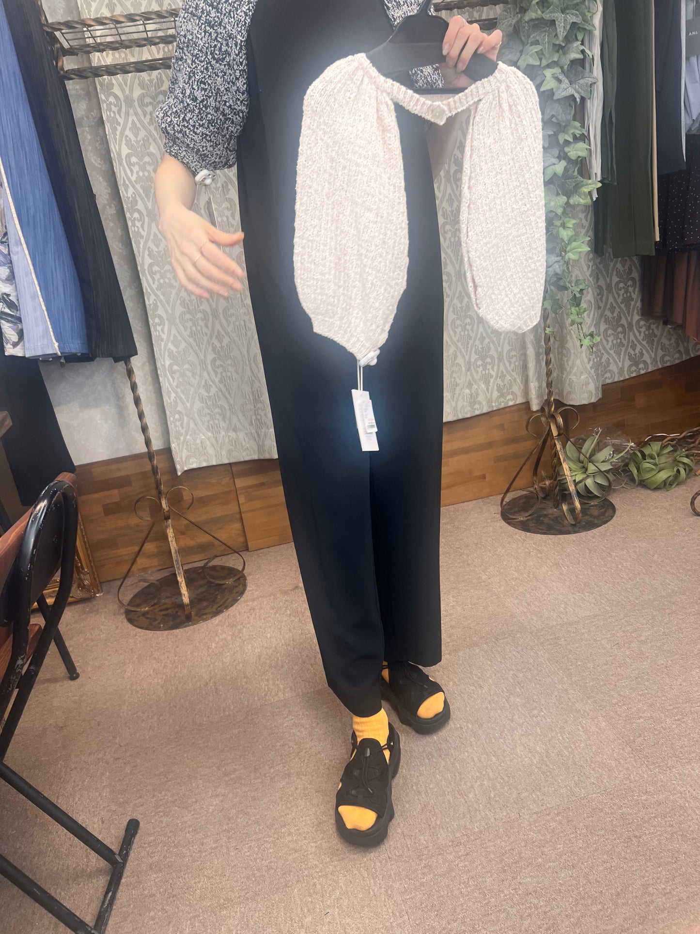 ニットつけ袖