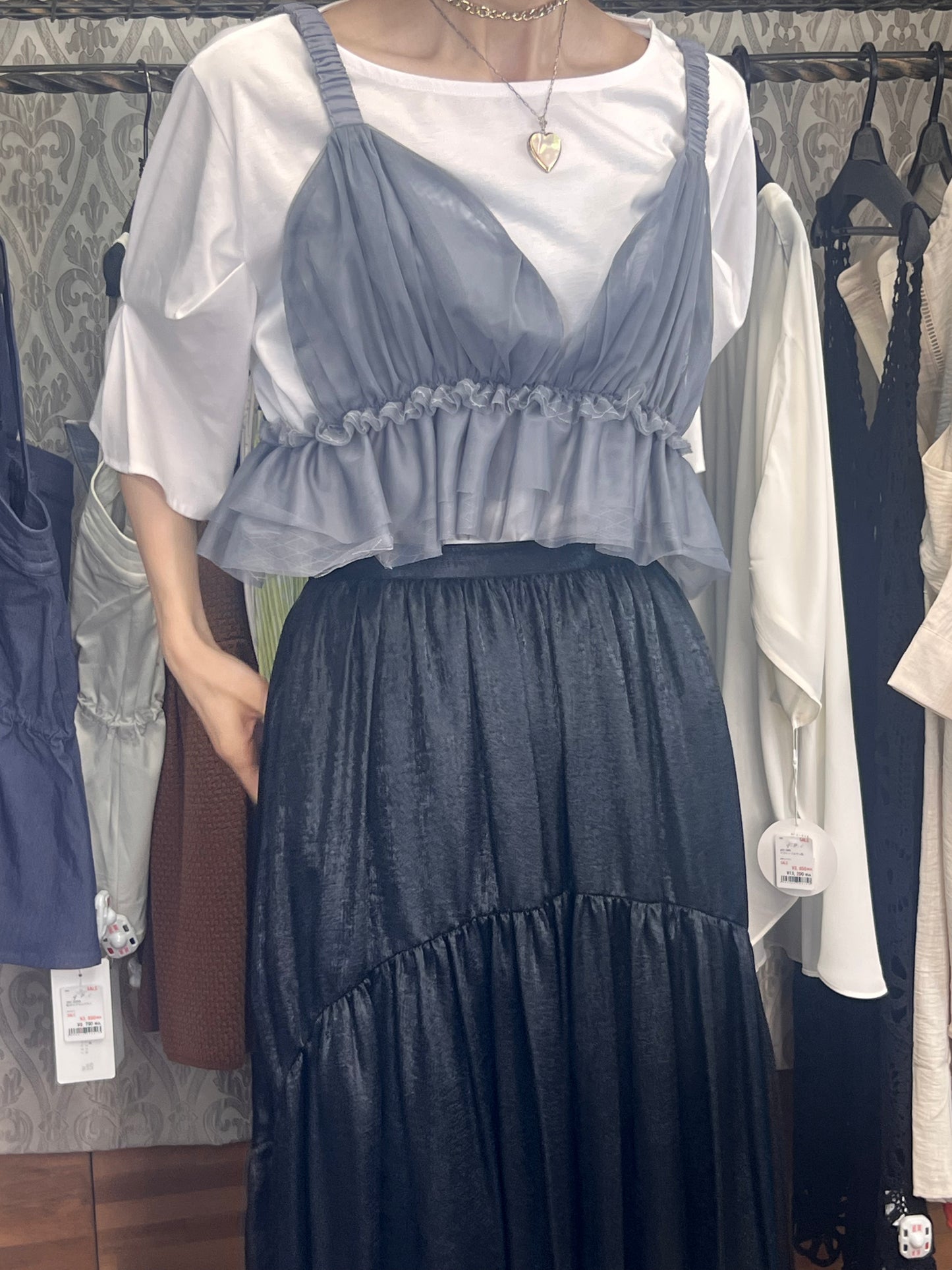 チュールビスチェ