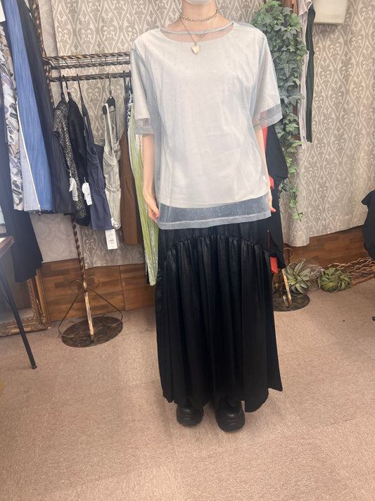 ラインストーンPOセットTシャツ