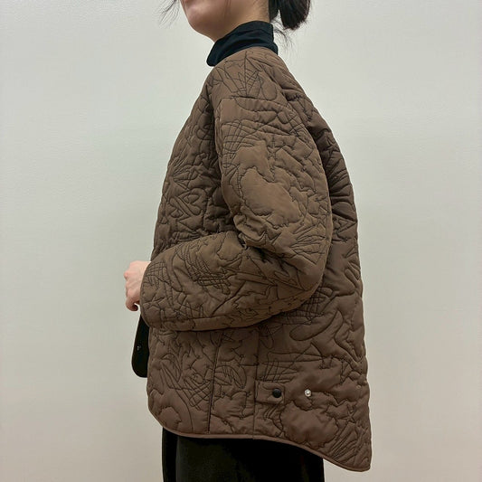 ATELIER SIXｱｰﾄ刺繍PADDEDｺｰﾄ